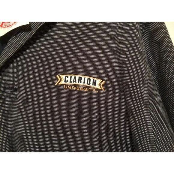 CLARION UNIVERSITY SIZE SMALL POLO SHIRT NWT - Picture 2 of 4